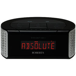 ROBERTS DreamTime 2 DAB/FM Digital Clock Radio Black